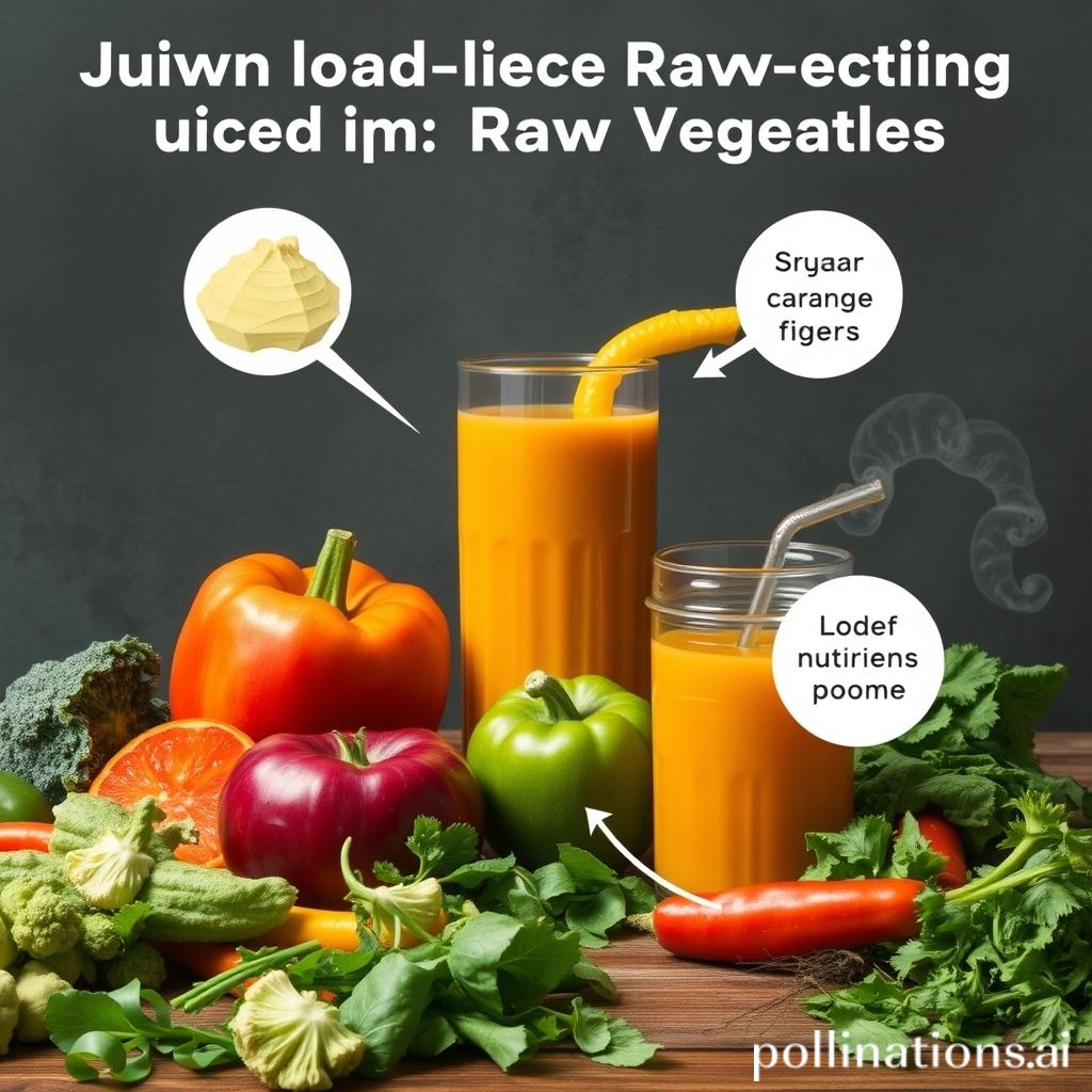 Unveiling the Truth Pros and Cons of Juicing Raw Veggies